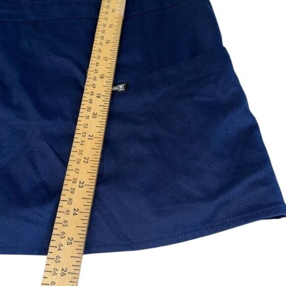 Greys Anatomy By Barco Womens Professional V-Neck Scrub Top Navy Blue Size M - Picture 7 of 7